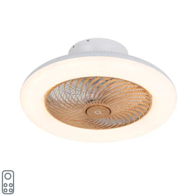 Mennyezeti ventilátor fa távirányítóval - Clima