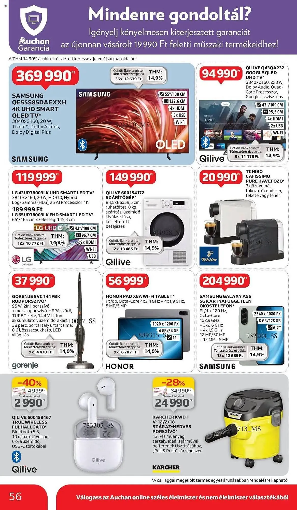 Katalógus Auchan akciós újság április 10.-tól április 16.-ig 2025. - Oldal 56