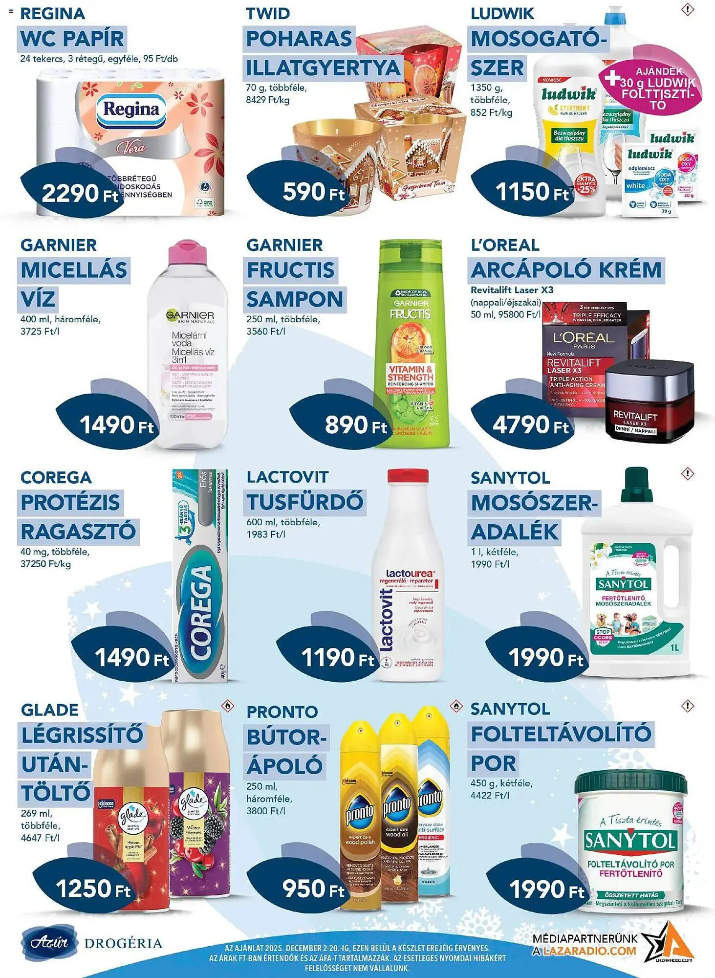 Katalógus Azúr akciós újság december 3.-tól december 20.-ig 2025. - Oldal 5