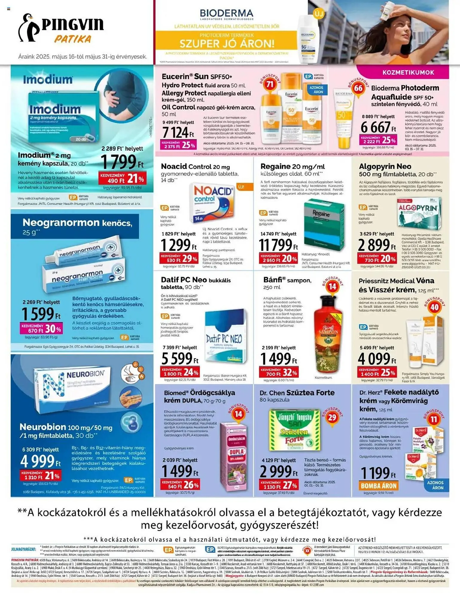 Katalógus Pingvin Patika akciós újság május 16.-tól május 31.-ig 2025. - Oldal 8