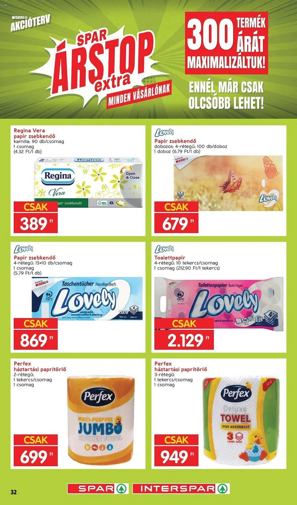 Katalógus Spar akciós újság június 1.-tól július 31.-ig 2023. - Oldal 32