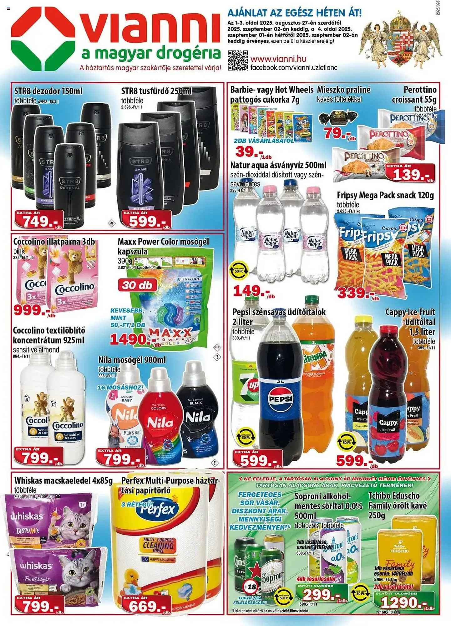 Vianni Drogéria akciós újság - 1
