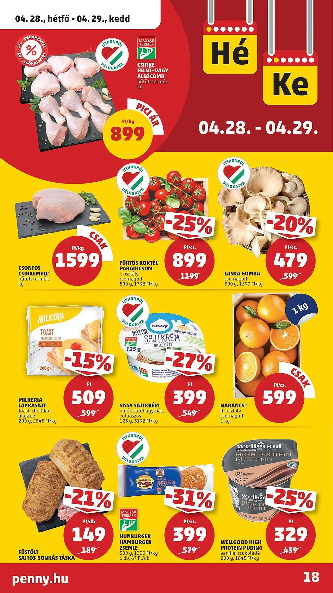 Katalógus PENNY akciós újság április 24.-tól április 29.-ig 2025. - Oldal 18