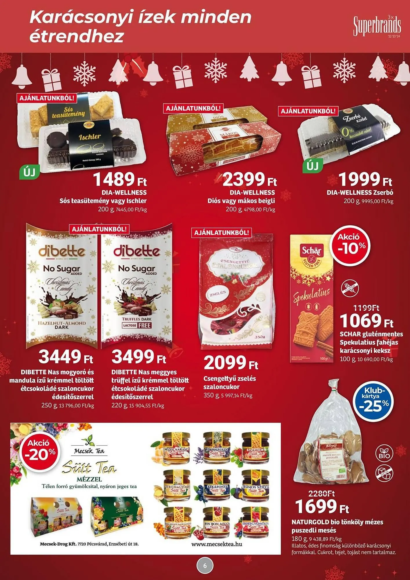 Katalógus Herbaház akciós újság december 1.-tól január 4.-ig 2026. - Oldal 6