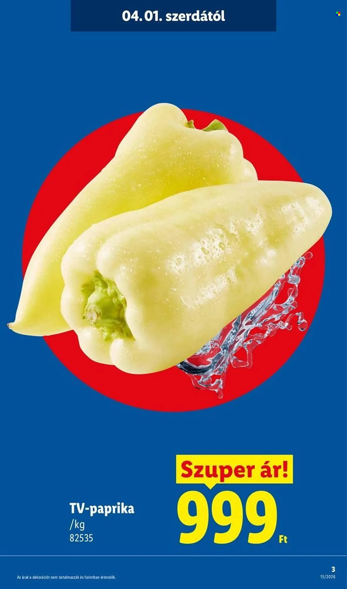 Katalógus Lidl akciós újság április 1.-tól április 8.-ig 2026. - Oldal 3