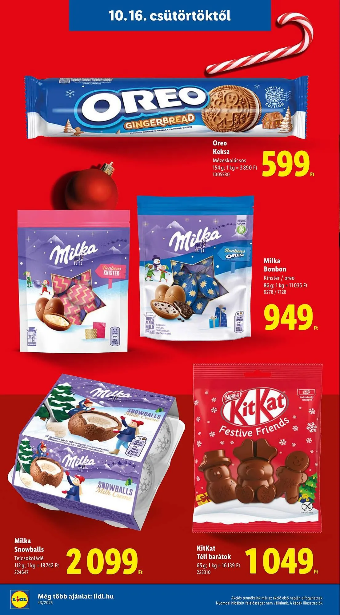 Katalógus Lidl akciós újság október 16.-tól december 24.-ig 2025. - Oldal 14