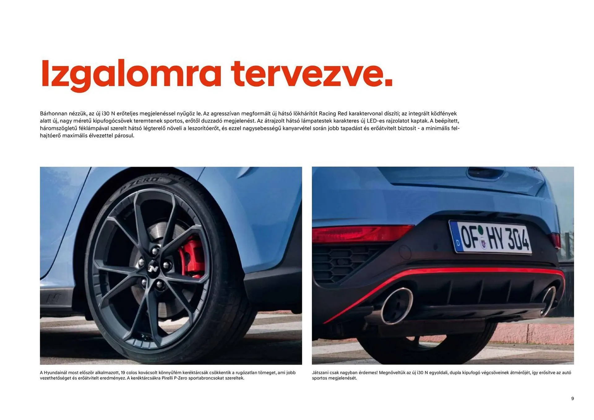 Katalógus Hyundai i30 N akciós újság november 17.-tól november 17.-ig 2024. - Oldal 9