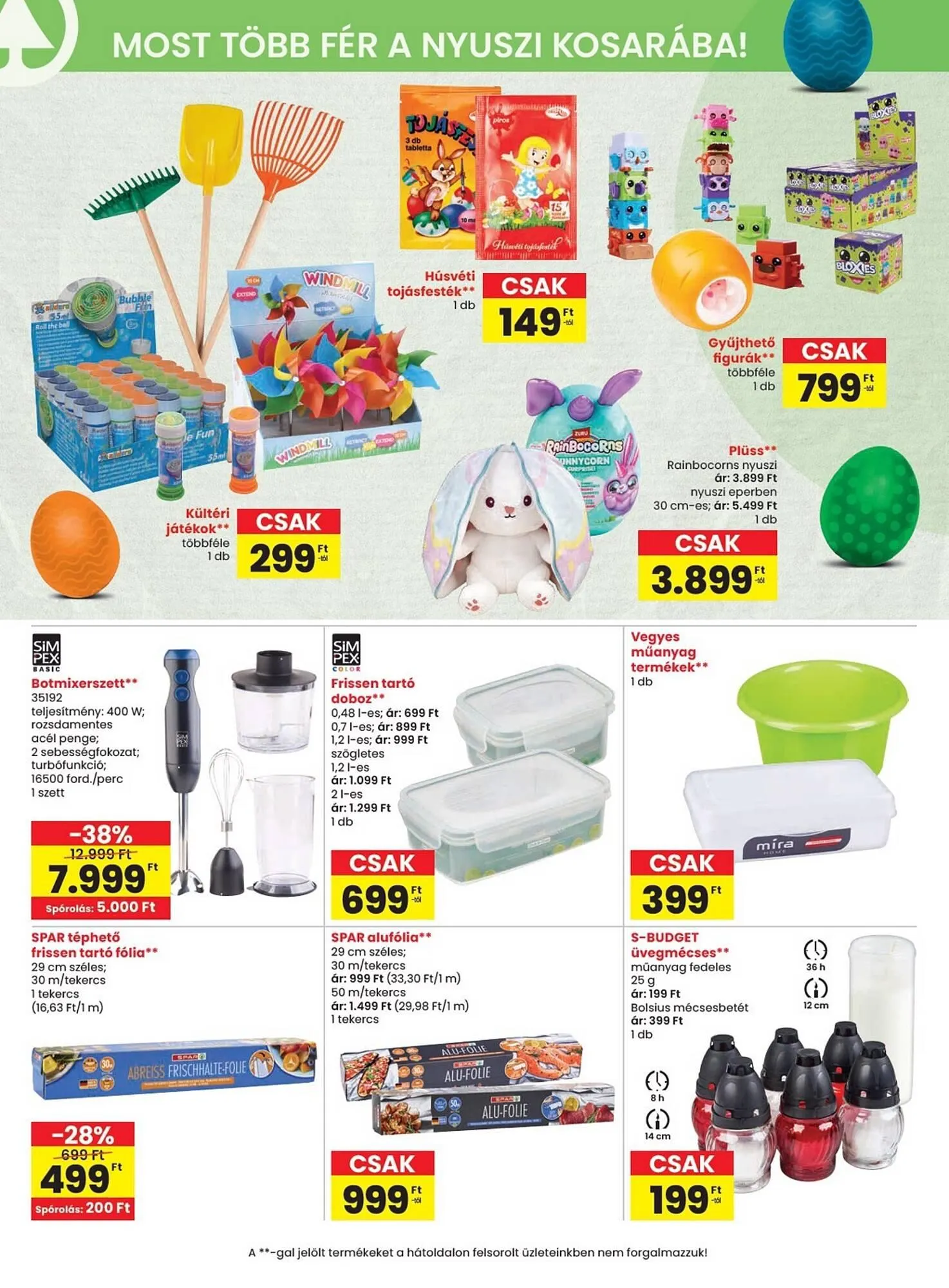 Katalógus Spar akciós újság március 26.-tól április 8.-ig 2026. - Oldal 30
