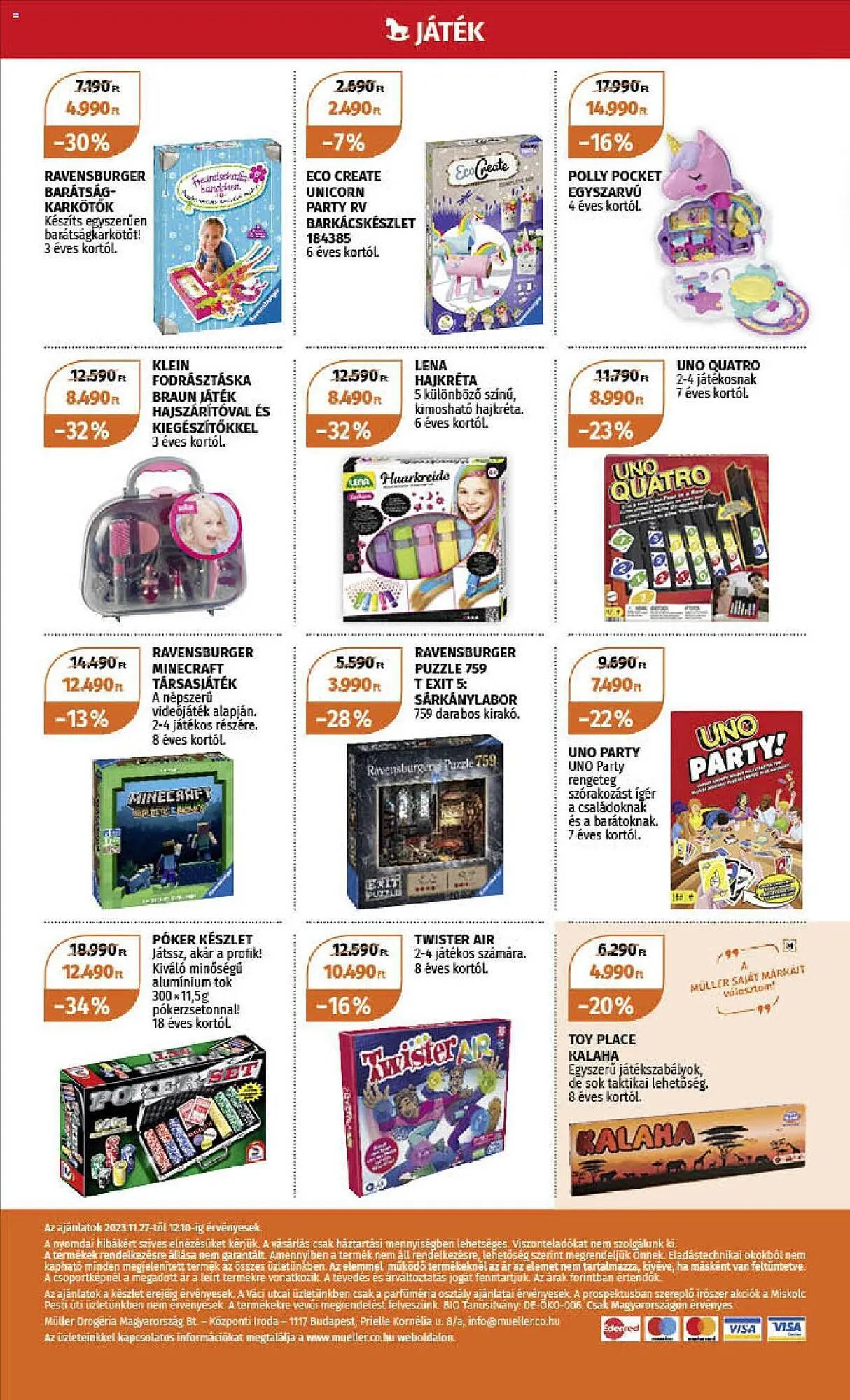 Katalógus Müller akciós újság november 27.-tól december 10.-ig 2023. - Oldal 12