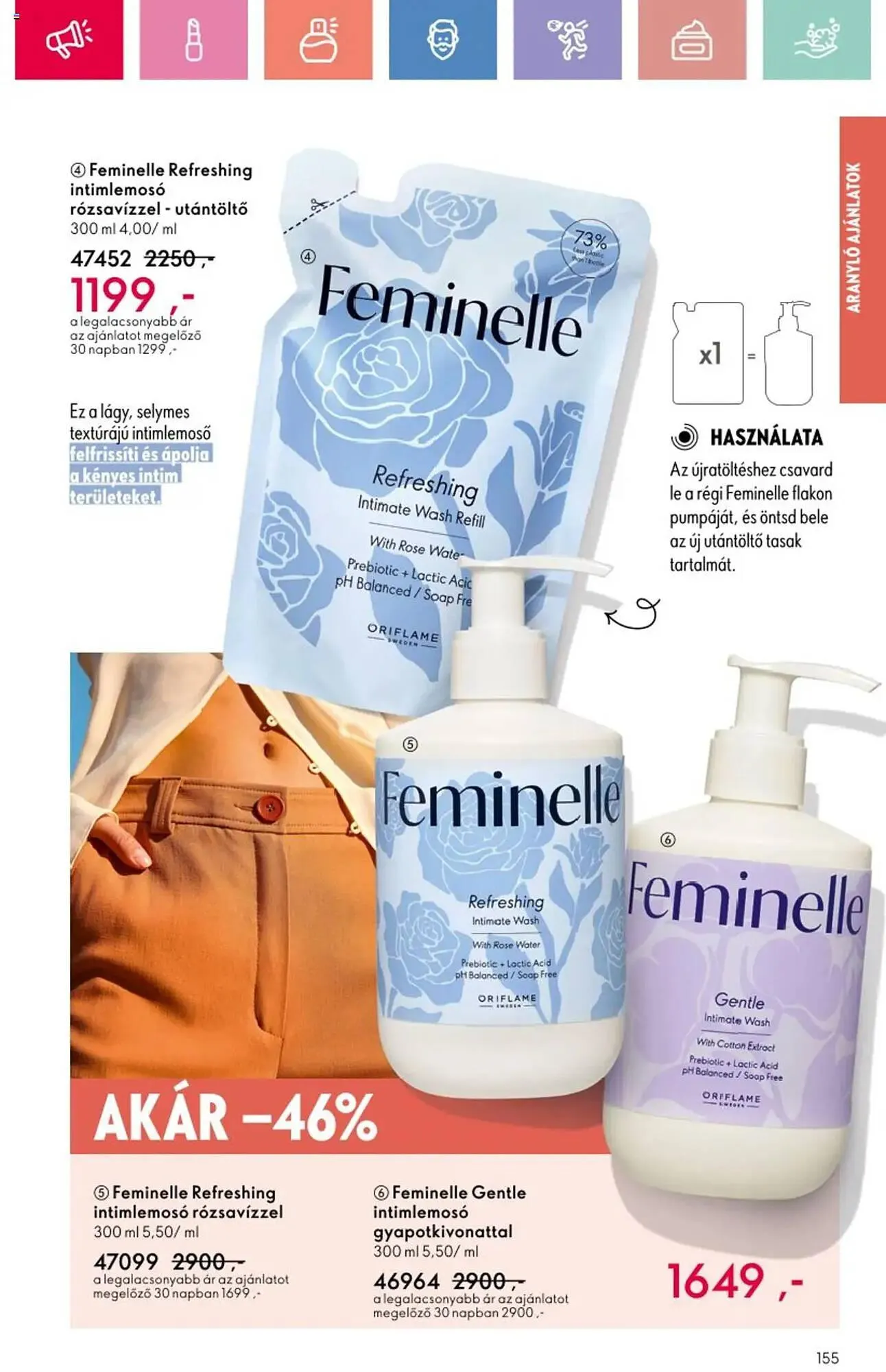 Katalógus Oriflame akciós újság július 6.-tól július 26.-ig 2025. - Oldal 155