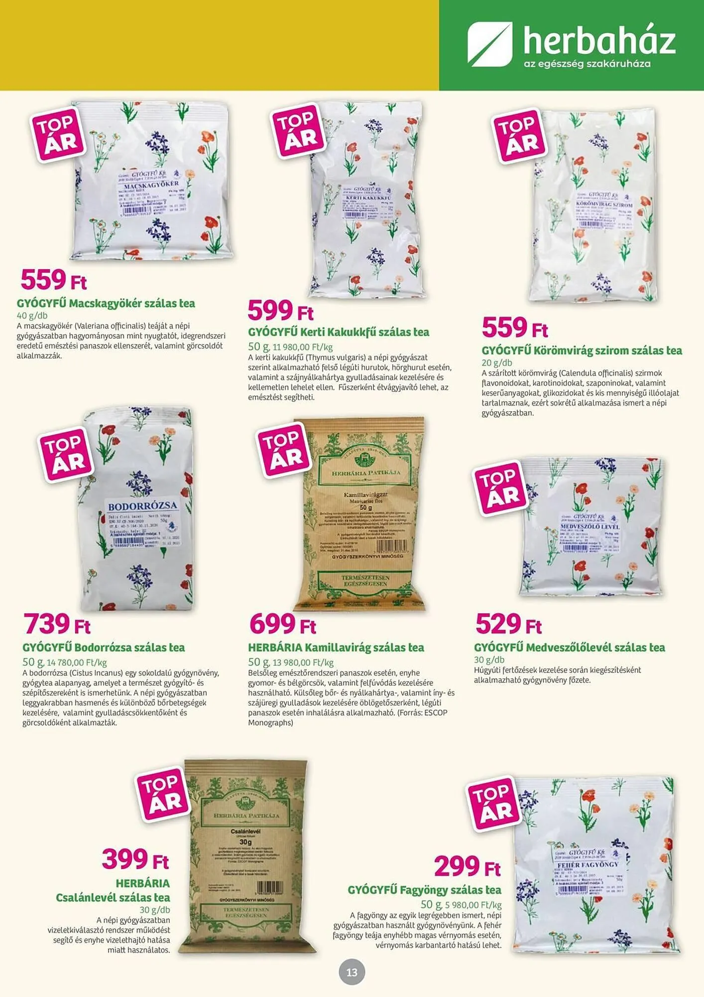 Katalógus Herbaház akciós újság február 2.-tól március 3.-ig 2026. - Oldal 13