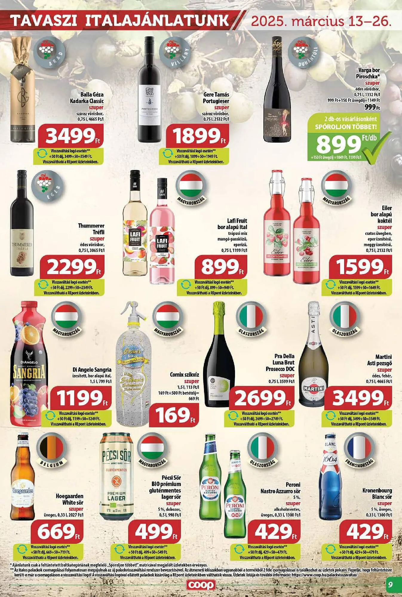 Katalógus Coop akciós újság március 13.-tól március 19.-ig 2025. - Oldal 9