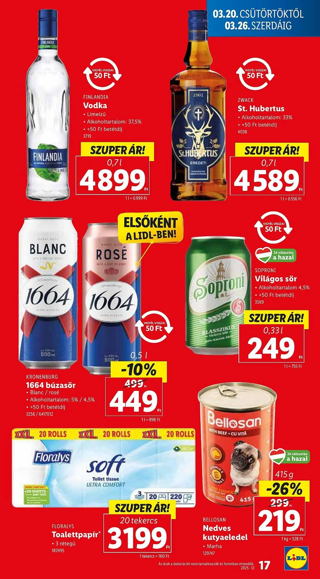 Katalógus Lidl akciós újság március 20.-tól március 26.-ig 2025. - Oldal 17