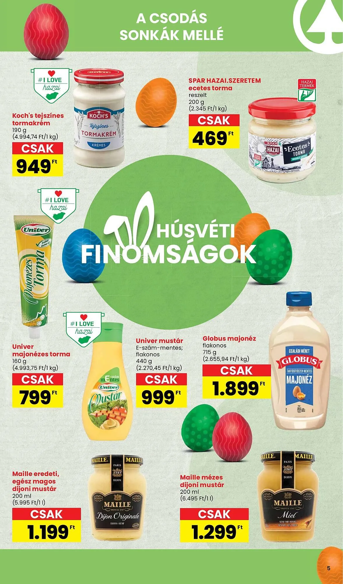 Katalógus Interspar akciós újság március 27.-tól április 22.-ig 2025. - Oldal 5