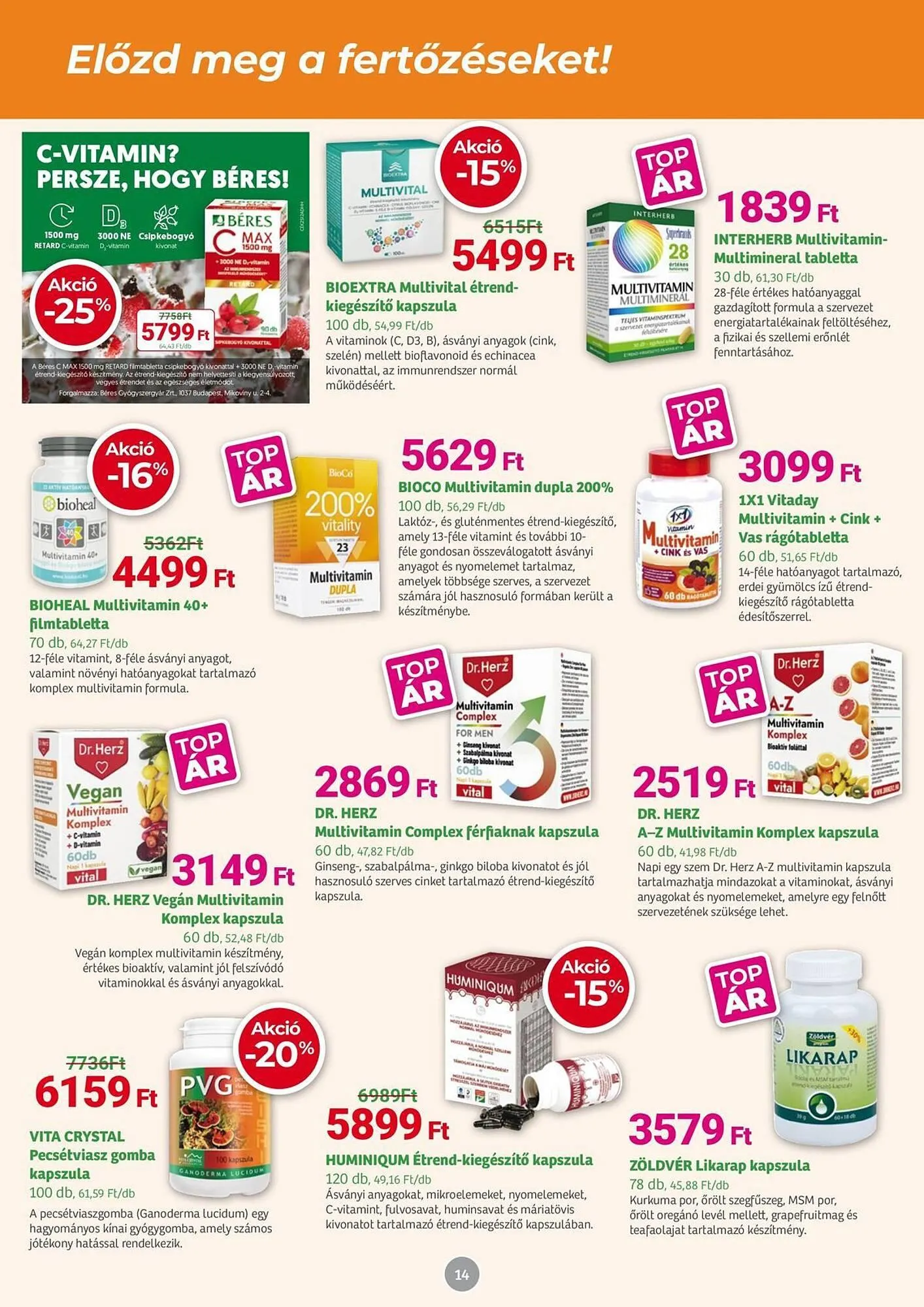 Katalógus Herbaház akciós újság január 5.-tól február 1.-ig 2026. - Oldal 14