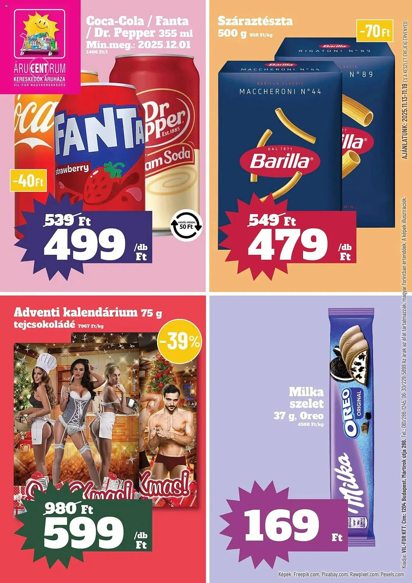 Vil-For akciós újság - 1