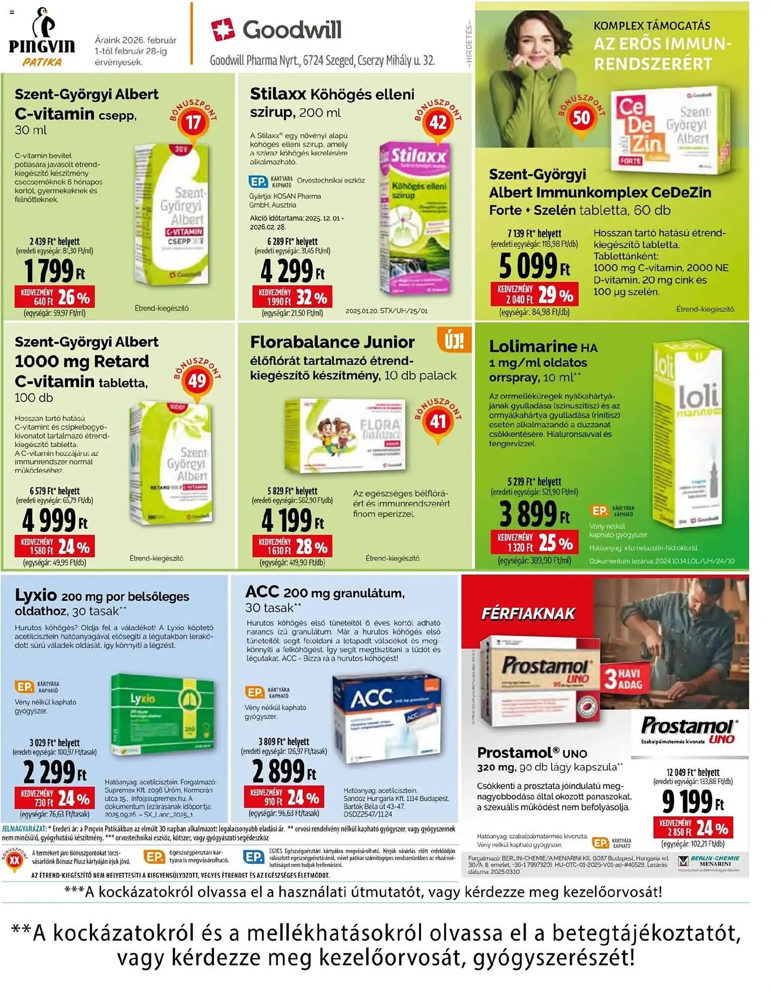 Katalógus Pingvin Patika akciós újság február 1.-tól február 28.-ig 2026. - Oldal 6