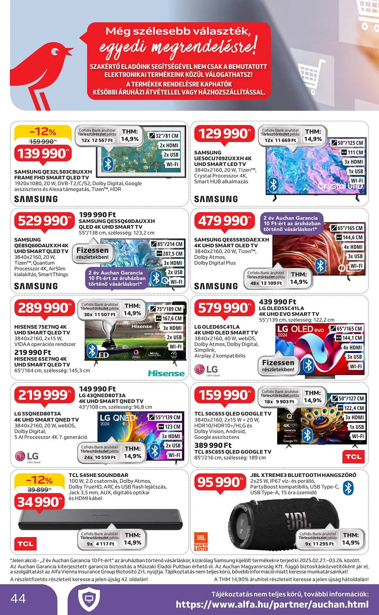 Katalógus Auchan akciós újság március 20.-tól március 26.-ig 2025. - Oldal 44