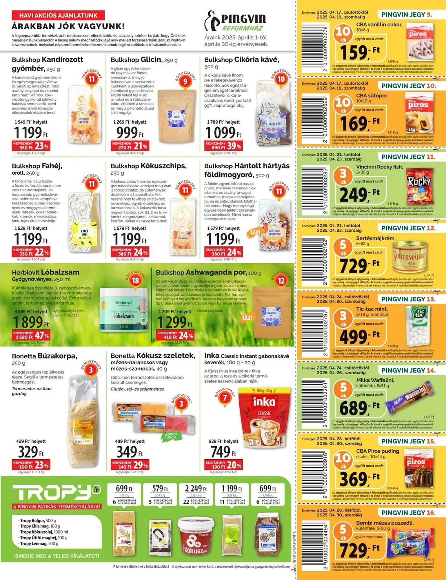Katalógus Pingvin Patika akciós újság április 1.-tól április 30.-ig 2025. - Oldal 3