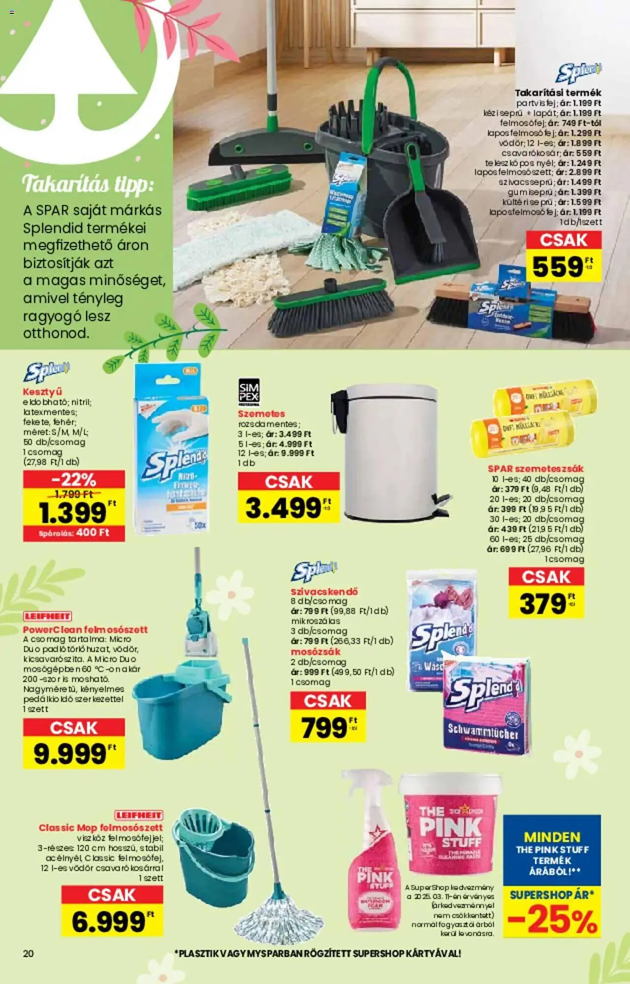 Katalógus Interspar akciós újság március 12.-tól április 22.-ig 2025. - Oldal 20