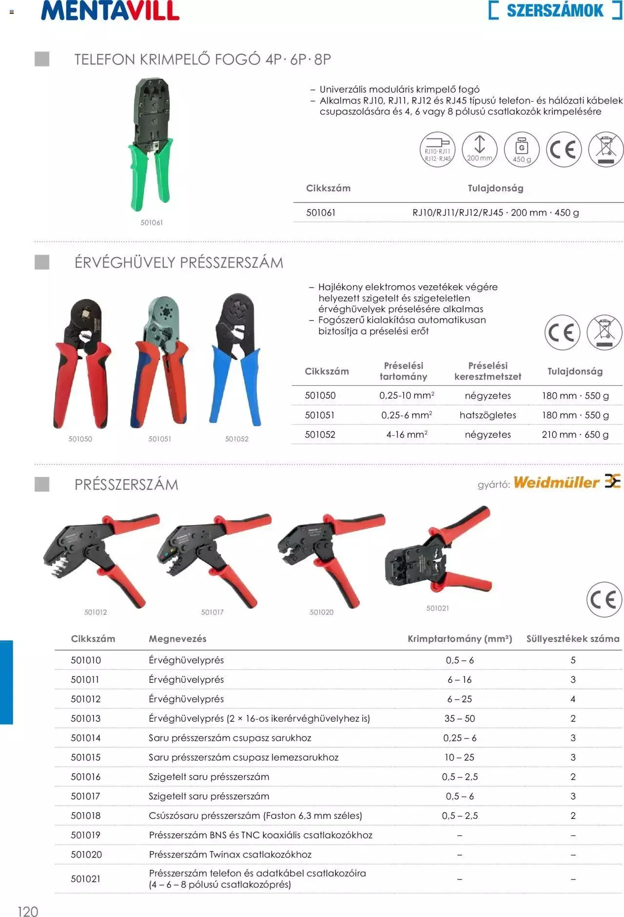 Katalógus Mentavill - Termékkatalógus 2022-2023 december 21.-tól december 31.-ig 2024. - Oldal 120