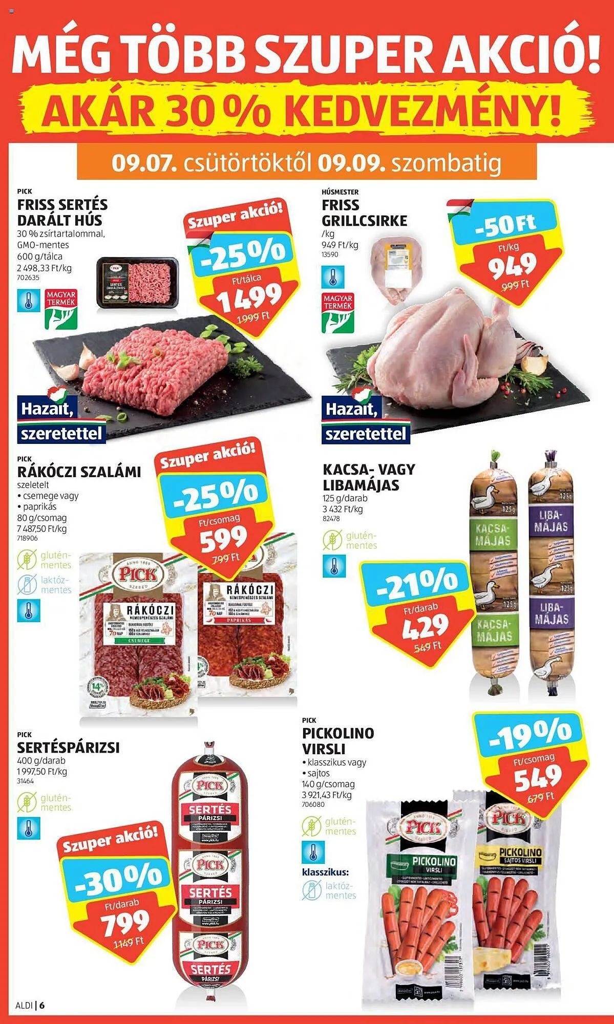 Katalógus ALDI akciós újság szeptember 7.-tól szeptember 13.-ig 2023. - Oldal 6