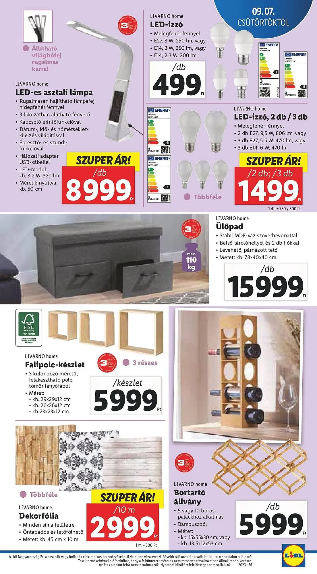 Katalógus Lidl akciós újság szeptember 7.-tól szeptember 13.-ig 2023. - Oldal 19