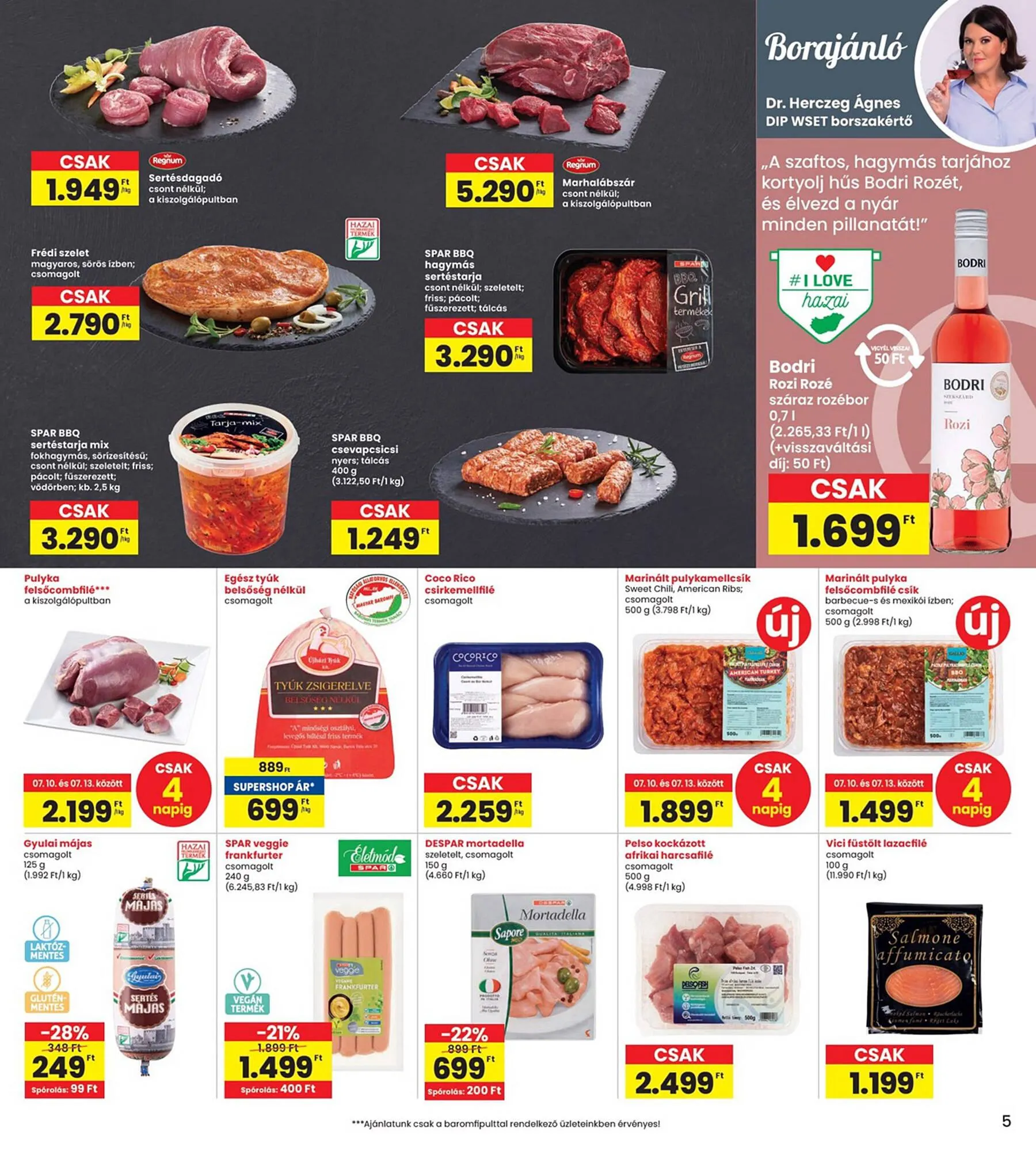 Katalógus Interspar akciós újság július 10.-tól július 16.-ig 2025. - Oldal 5