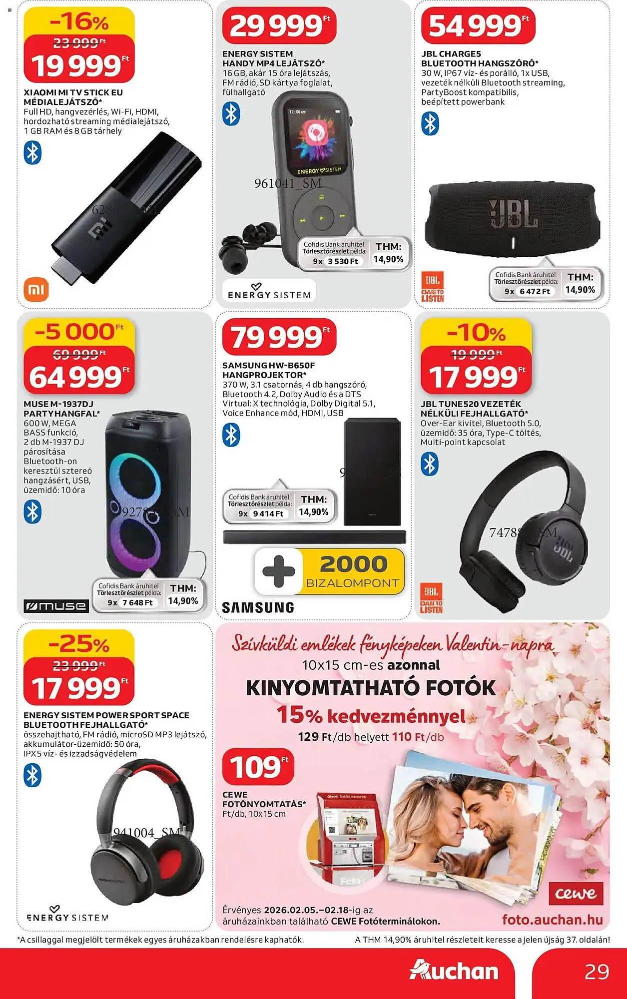 Katalógus Auchan akciós újság február 5.-tól február 18.-ig 2026. - Oldal 29