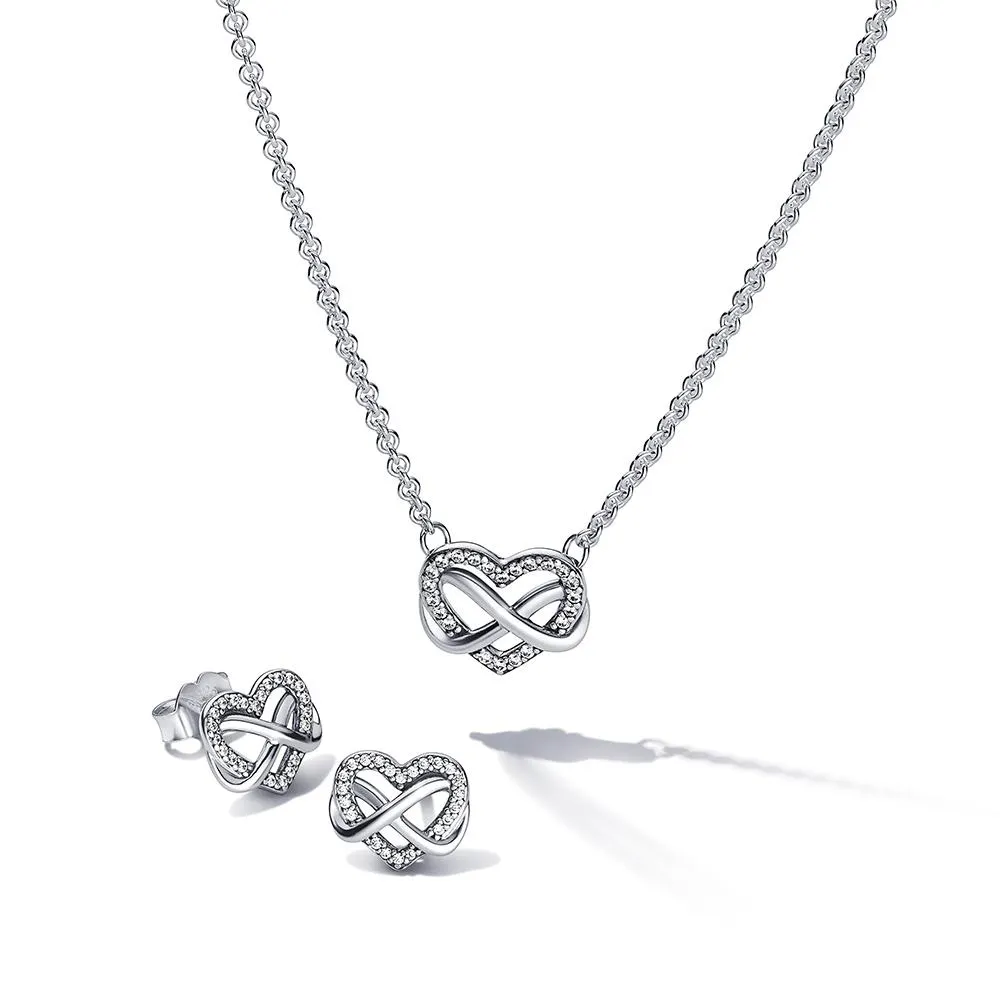 PANDORA nyaklánc és fülbevaló szett