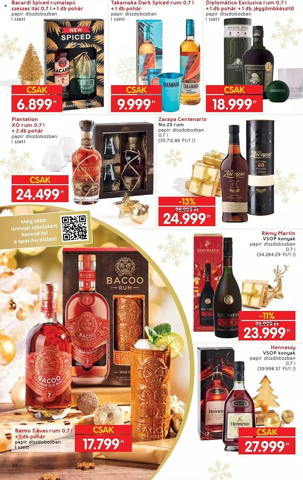 Katalógus Interspar akciós újság november 22.-tól december 24.-ig 2023. - Oldal 44