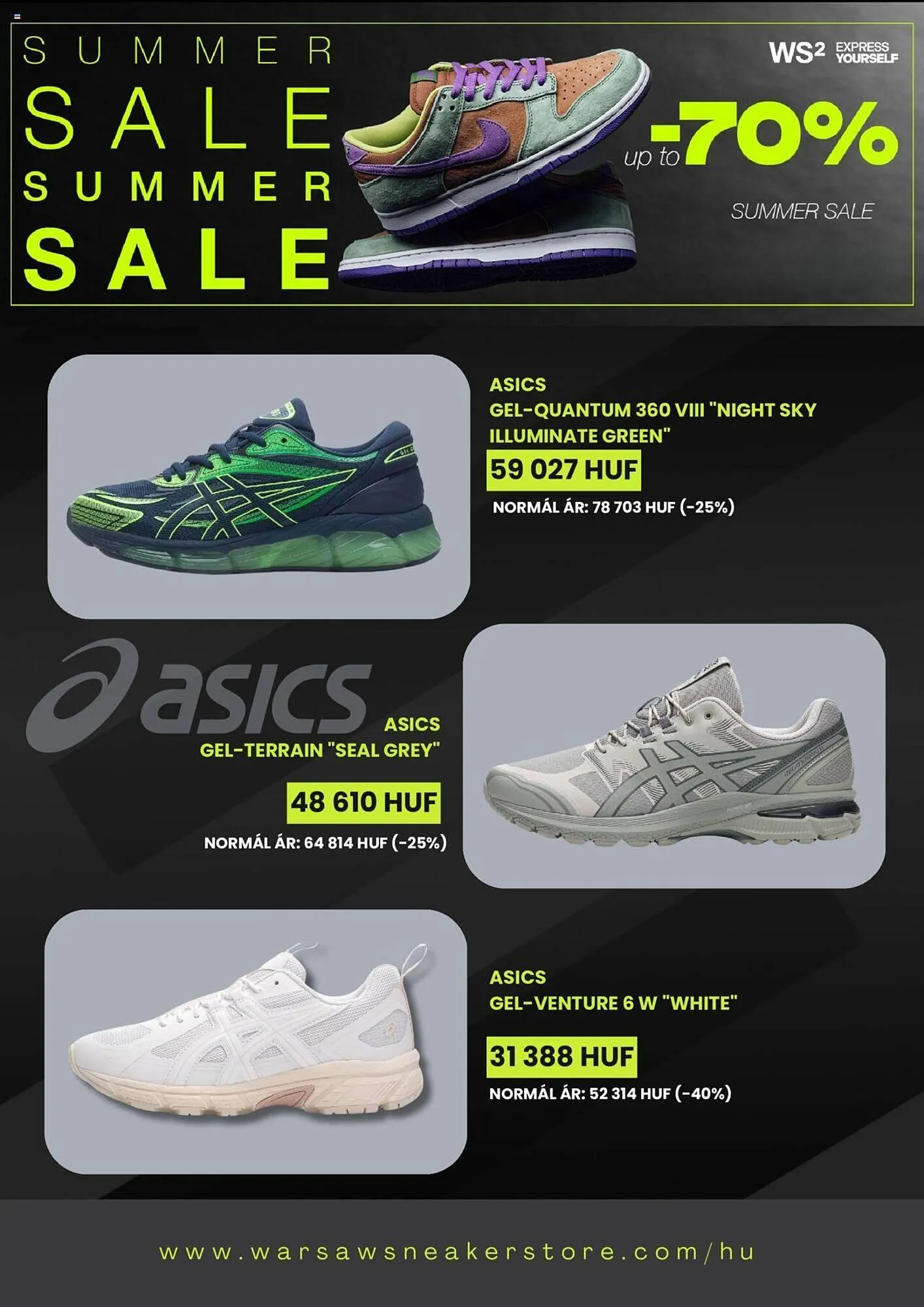 Katalógus Warsaw sneaker store akciós újság július 10.-tól augusztus 9.-ig 2024. - Oldal 5