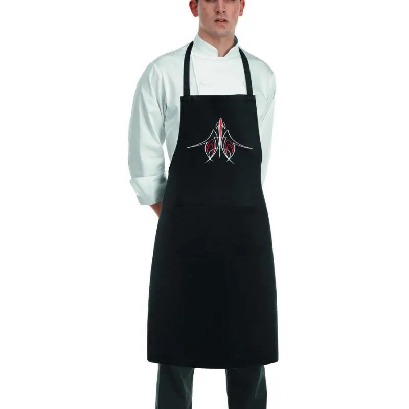 Szakács nyakkötény EGOchef BIKER zsebbel