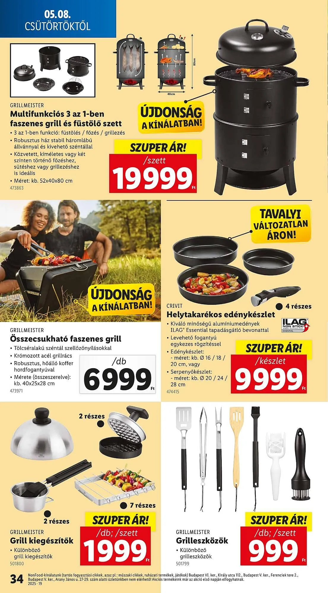 Katalógus Lidl akciós újság május 8.-tól május 14.-ig 2025. - Oldal 34