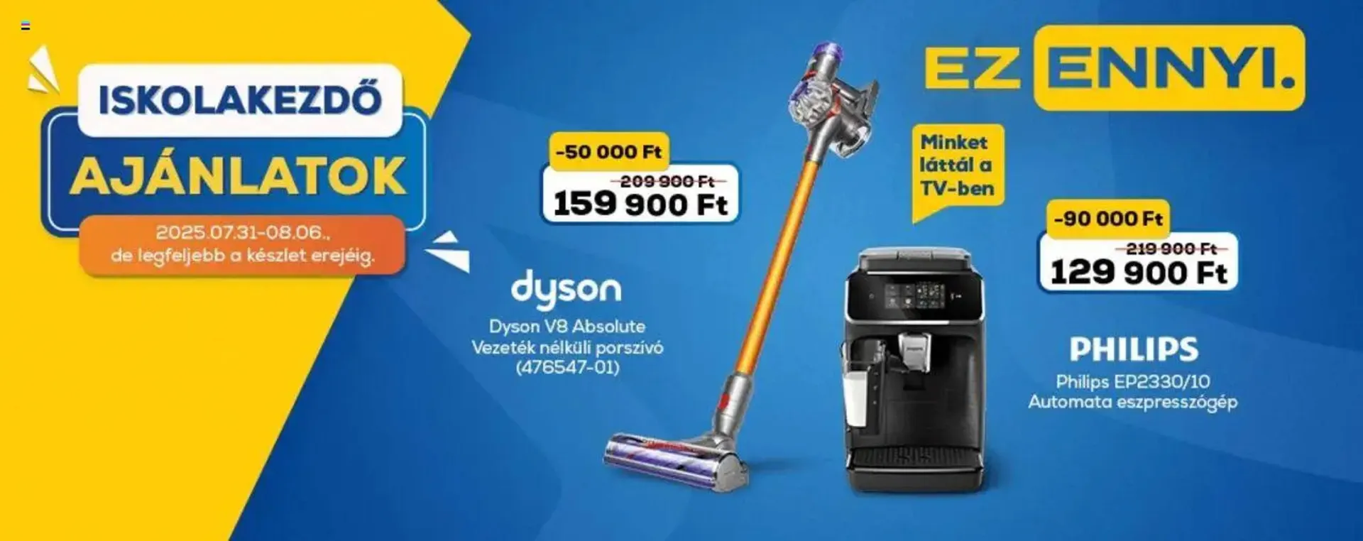 Katalógus Euronics akciós újság július 31.-tól augusztus 6.-ig 2025. - Oldal 2