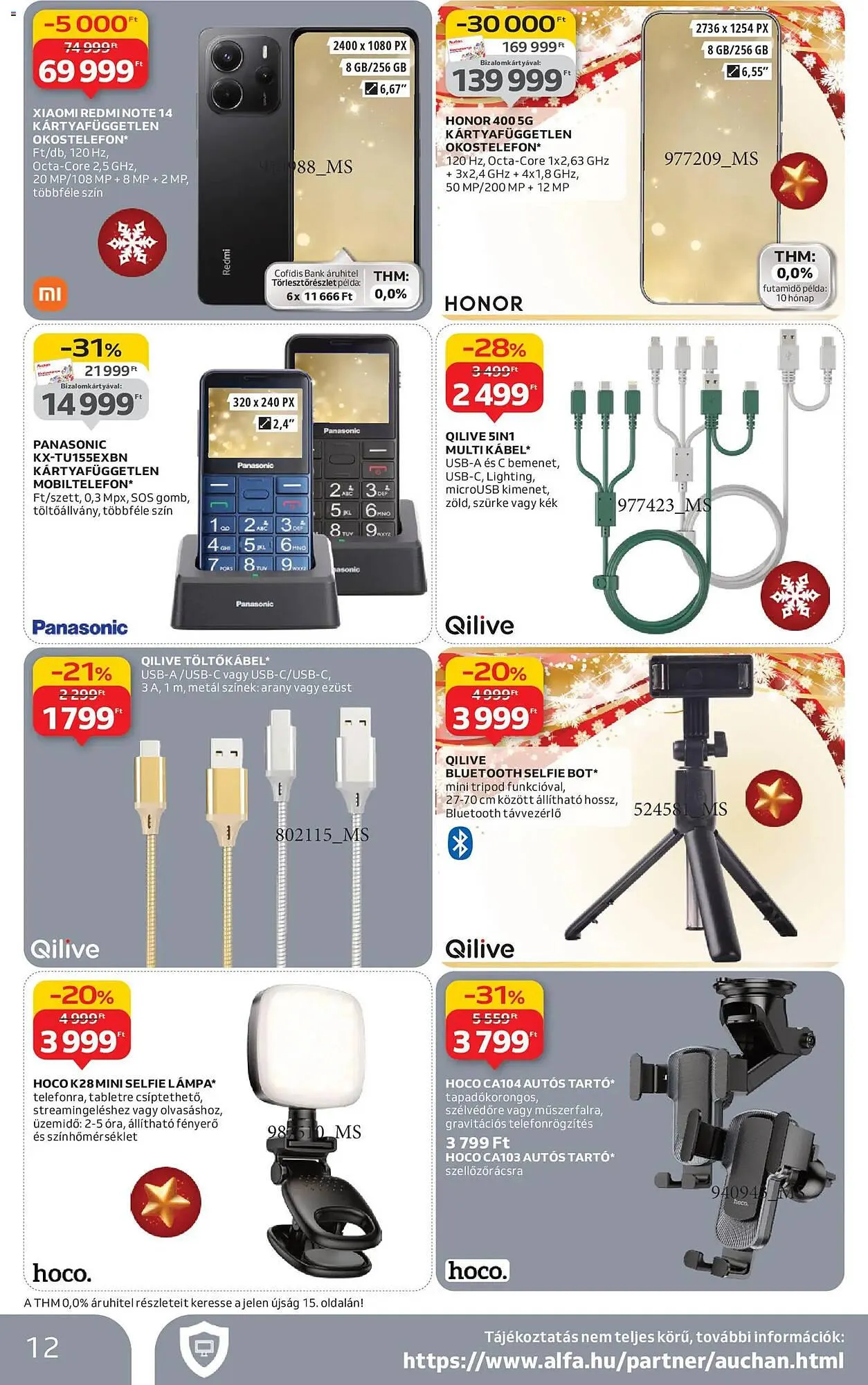 Katalógus Auchan akciós újság november 27.-tól december 10.-ig 2025. - Oldal 12