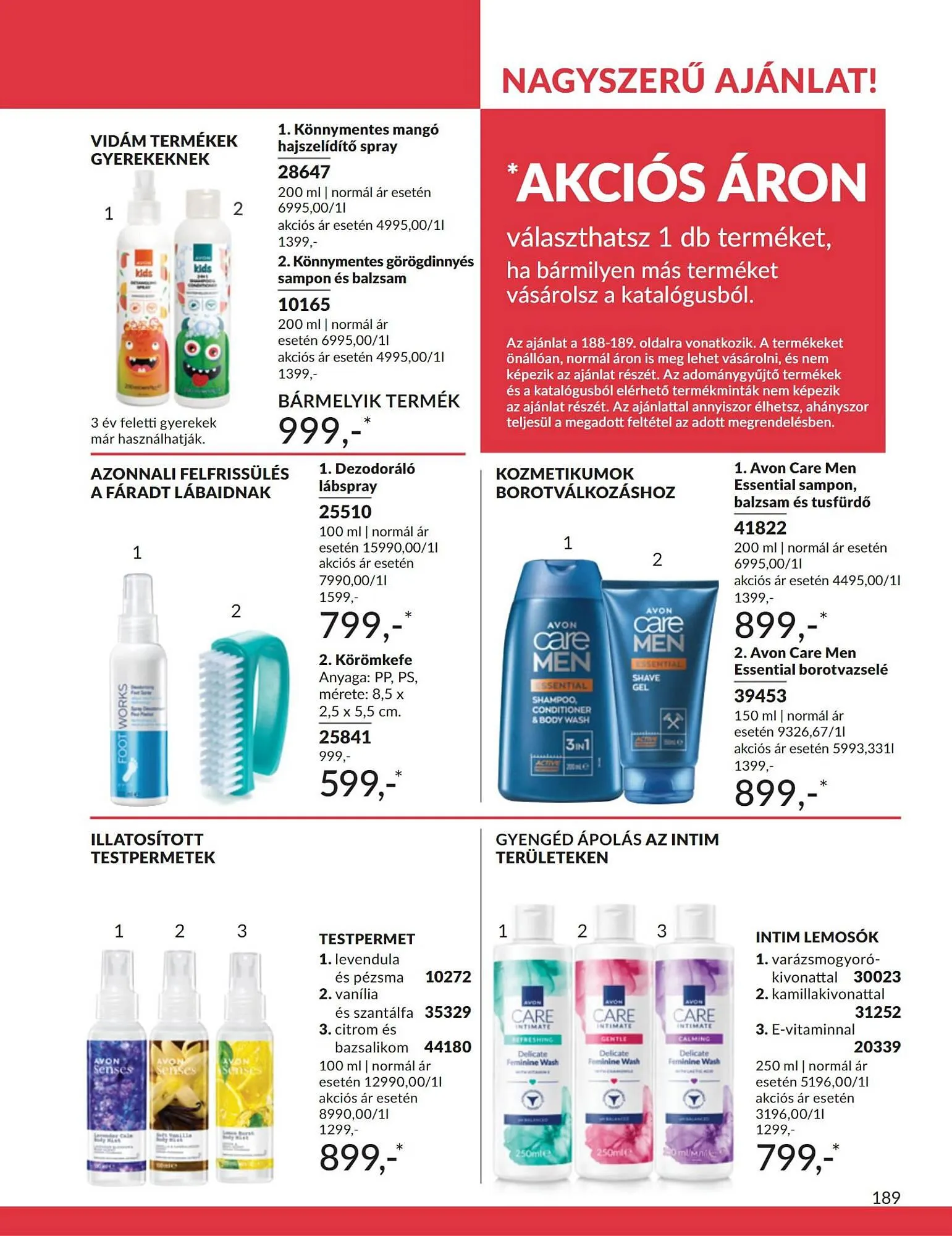 Katalógus AVON akciós újság április 1.-tól április 30.-ig 2025. - Oldal 188