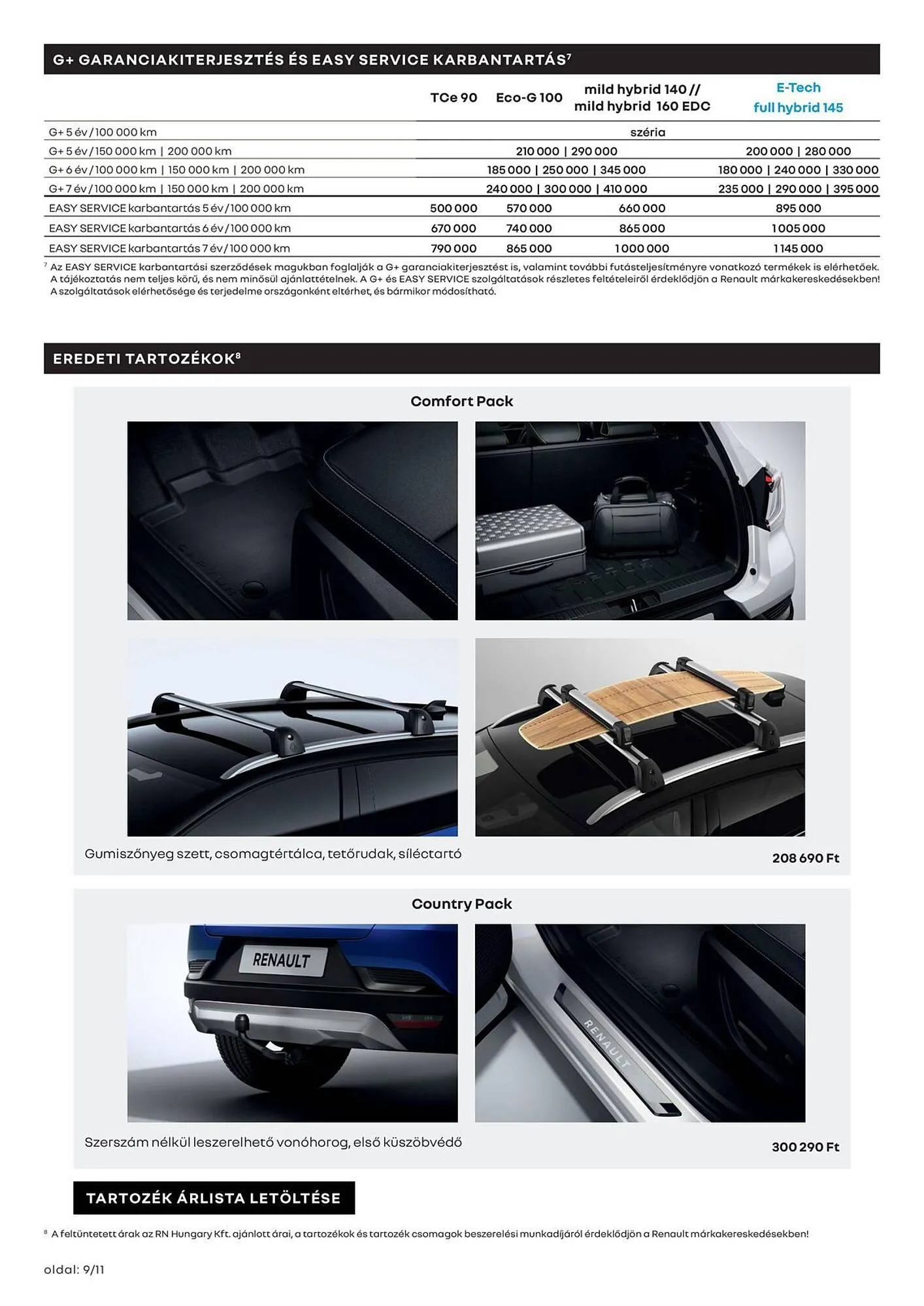 Katalógus Renault akciós újság március 11.-tól április 14.-ig 2025. - Oldal 9