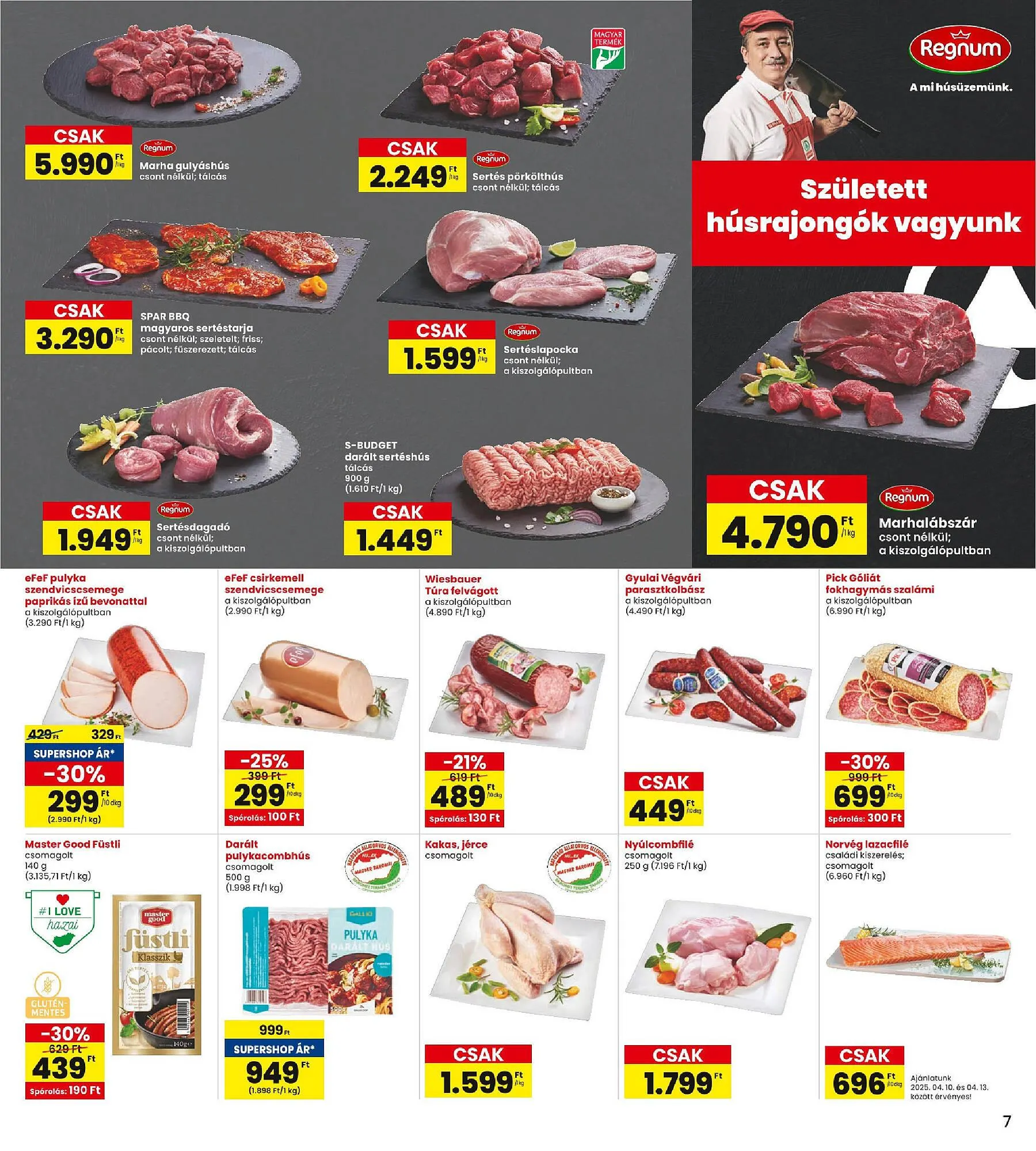 Katalógus Interspar akciós újság április 10.-tól április 22.-ig 2025. - Oldal 7