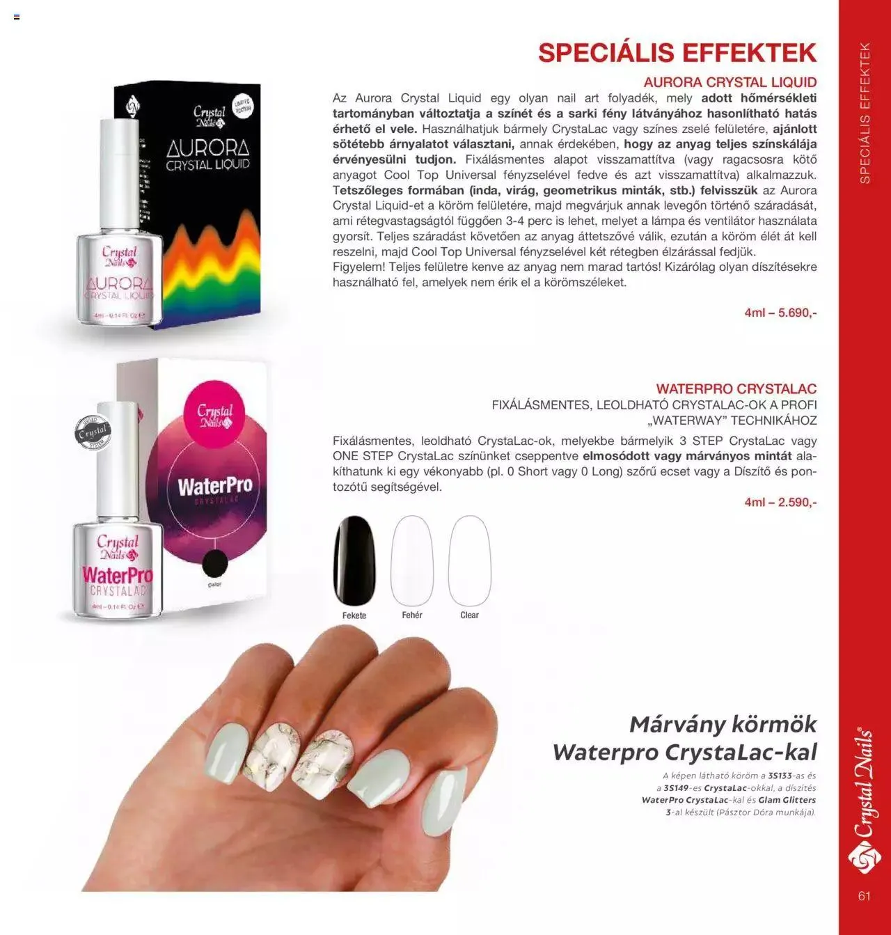 Katalógus Crystal Nails - Nagykatalógus 22/23 március 8.-tól december 31.-ig 2023. - Oldal 61