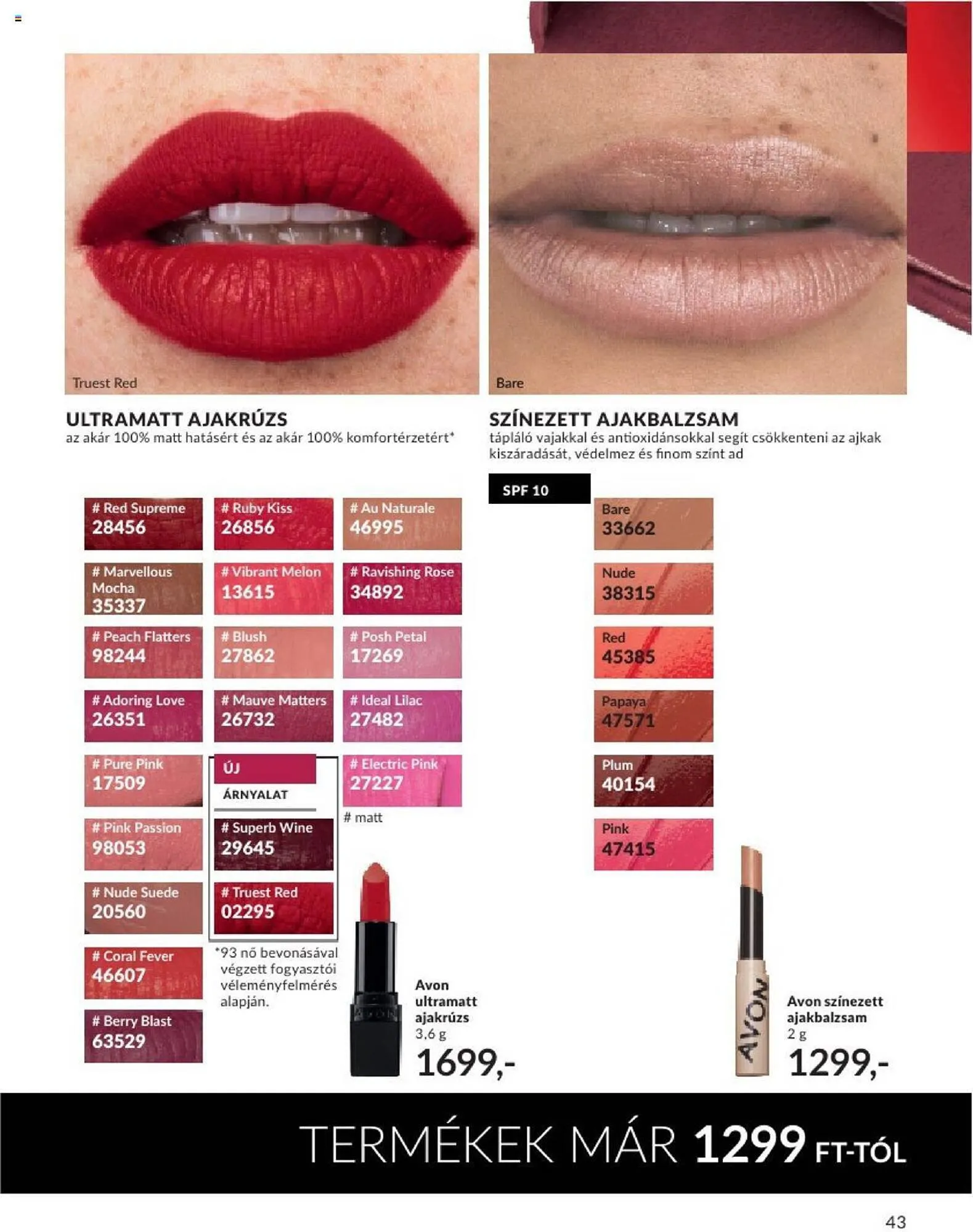 Katalógus AVON akciós újság augusztus 1.-tól augusztus 31.-ig 2023. - Oldal 47