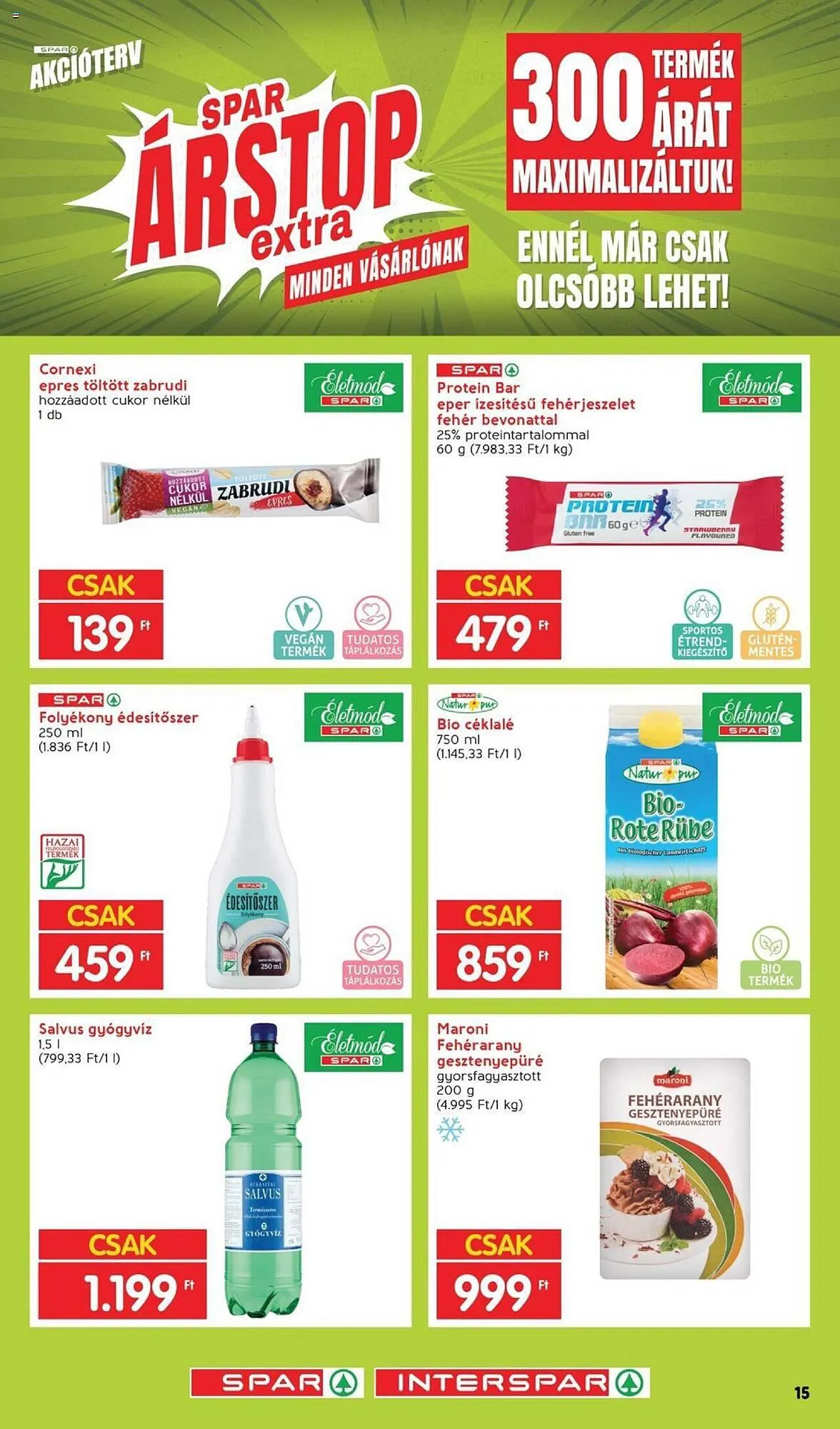Katalógus Spar akciós újság június 1.-tól július 31.-ig 2023. - Oldal 15