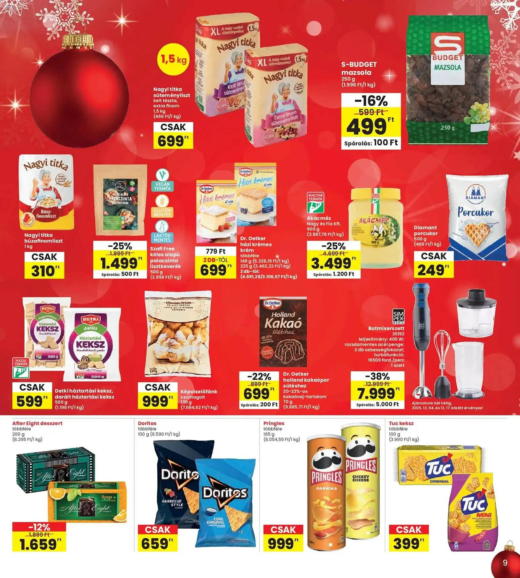 Katalógus Interspar akciós újság december 4.-tól december 10.-ig 2025. - Oldal 9