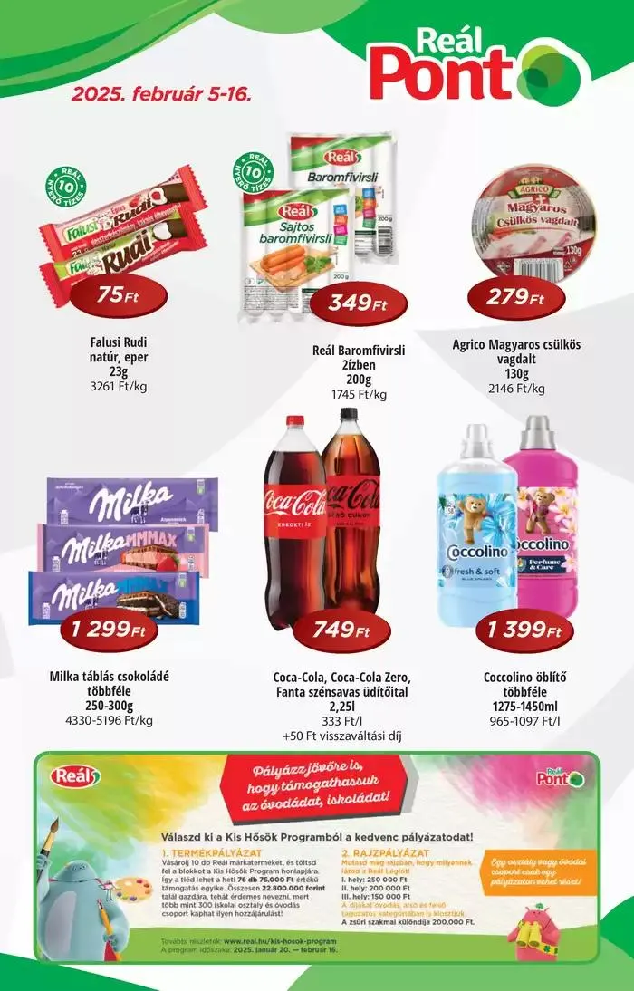 Katalógus Reál Pont Újság I. február 4.-tól február 18.-ig 2025. - Oldal 1