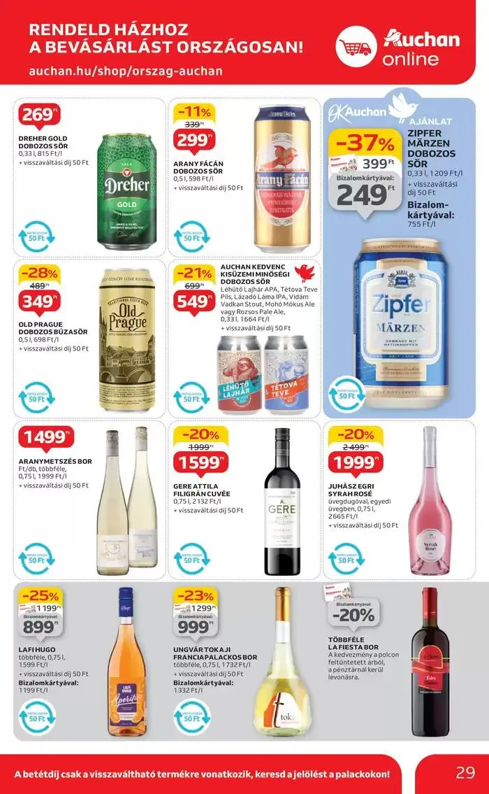 Katalógus Catalog Auchan január 6.-tól január 15.-ig 2025. - Oldal 29