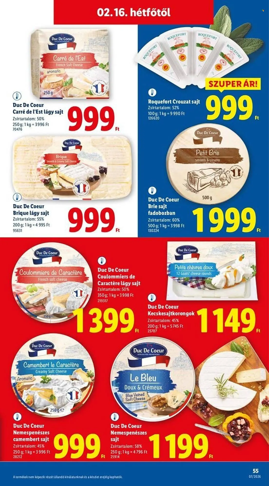 Katalógus Lidl akciós újság február 12.-tól február 18.-ig 2026. - Oldal 55