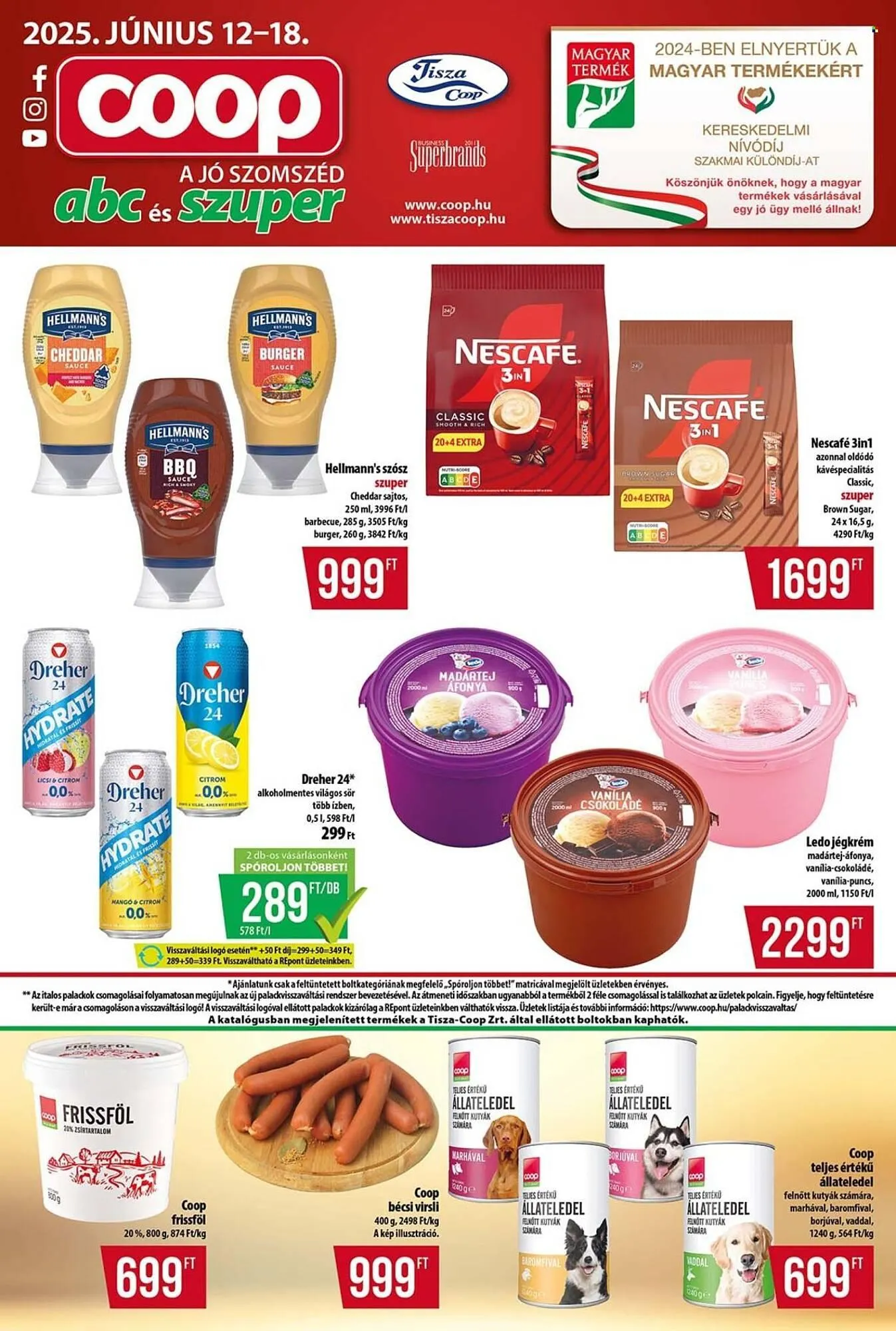 Katalógus Coop akciós újság június 12.-tól június 18.-ig 2025. - Oldal 1