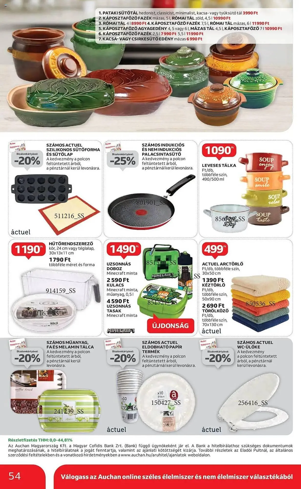 Katalógus Auchan akciós újság április 3.-tól április 9.-ig 2025. - Oldal 54