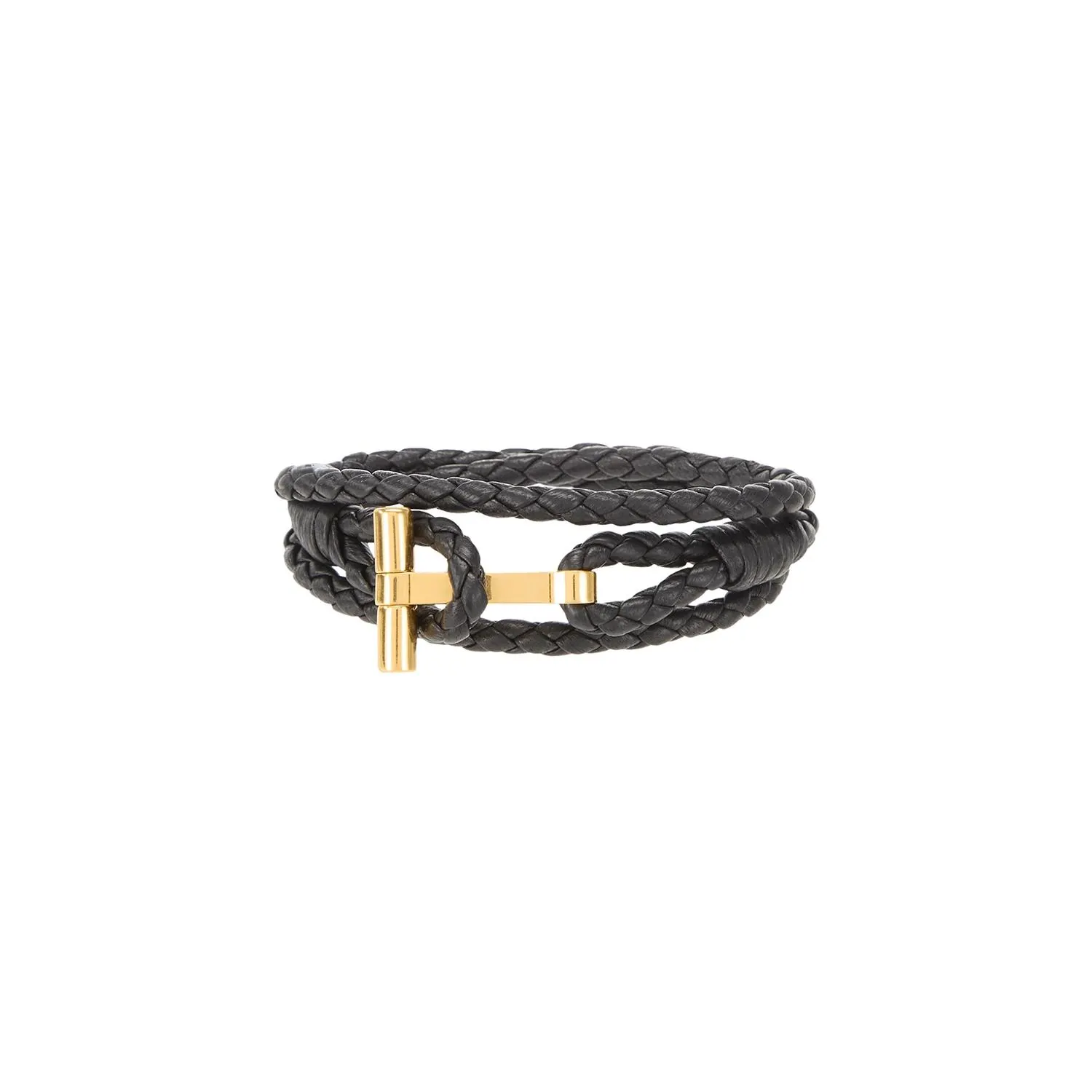 T-Charm Woven Bracelet