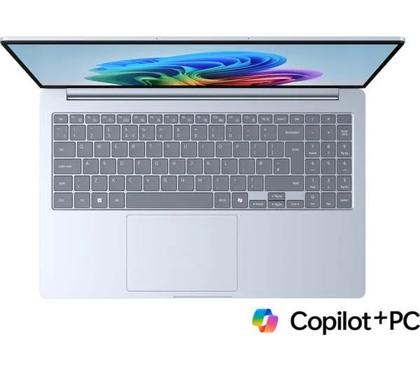 SAMSUNG Galaxy Book4 Edge 15.6" Laptop, Copilot+ PC - Snapdragon X, 256 GB UFS, Sapphire Blue